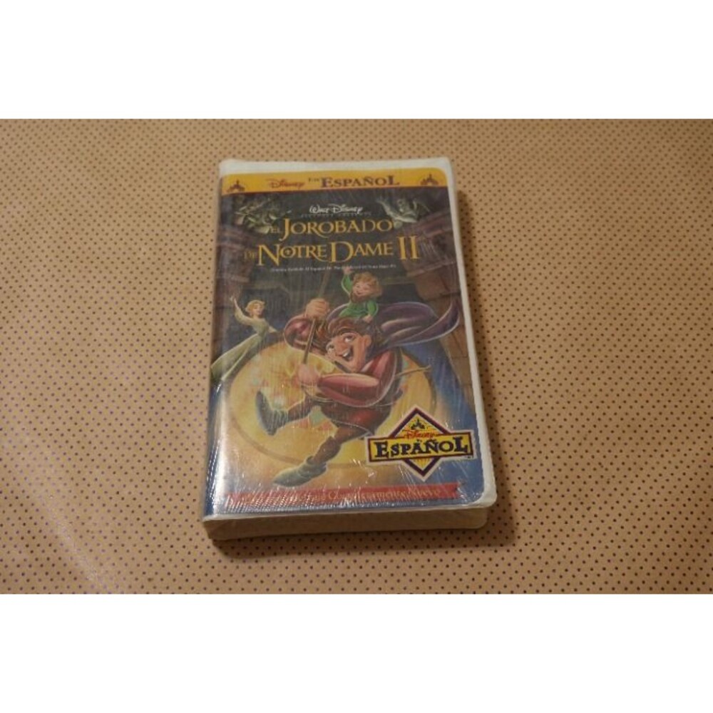 Rare The Hunchback of Notre Dame 2 Spanish VHS Sealed
